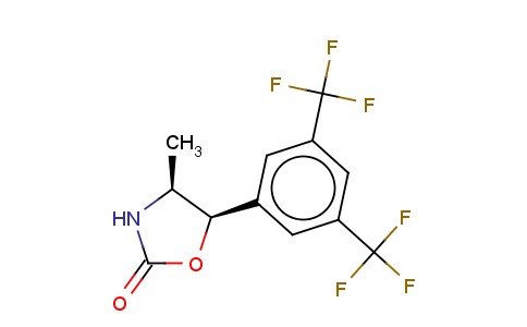 (4S,5R)-5-[3,5-BIS(TRIFLUOROMETHYL)PHENYL]-4-METHYL-1,3-OXAZOLIDIN-2-ONE